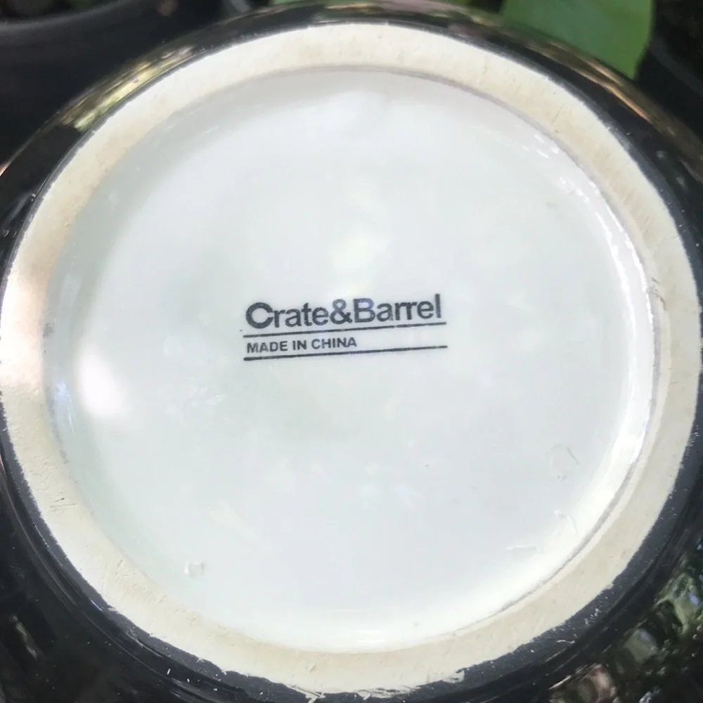 Crate & Barrel Ceramic Pitcher
